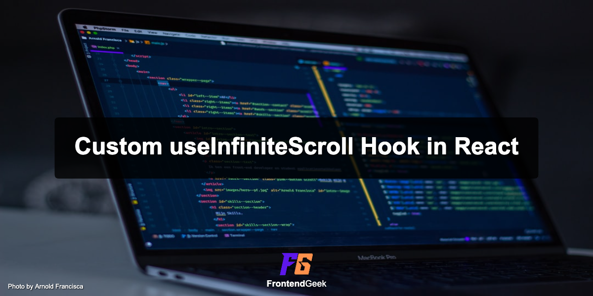 How to create custom useInfiniteScroll Hook in React