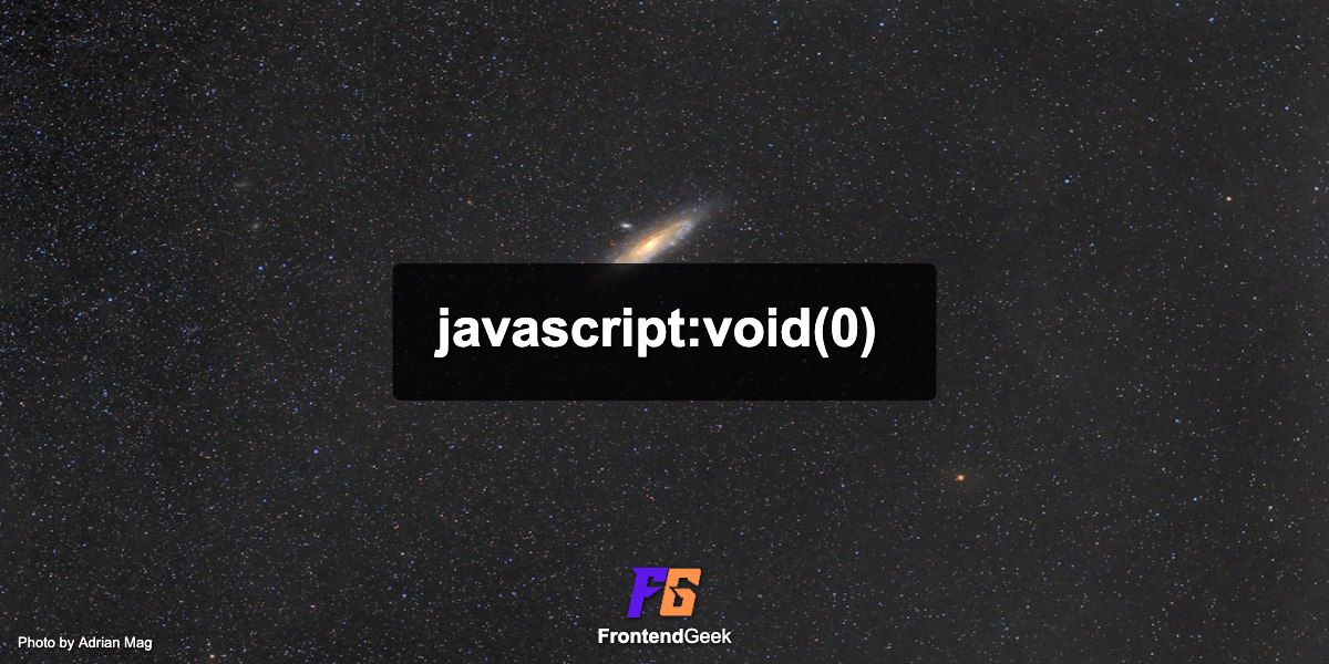 What is javascript:void(0) and How it Works?